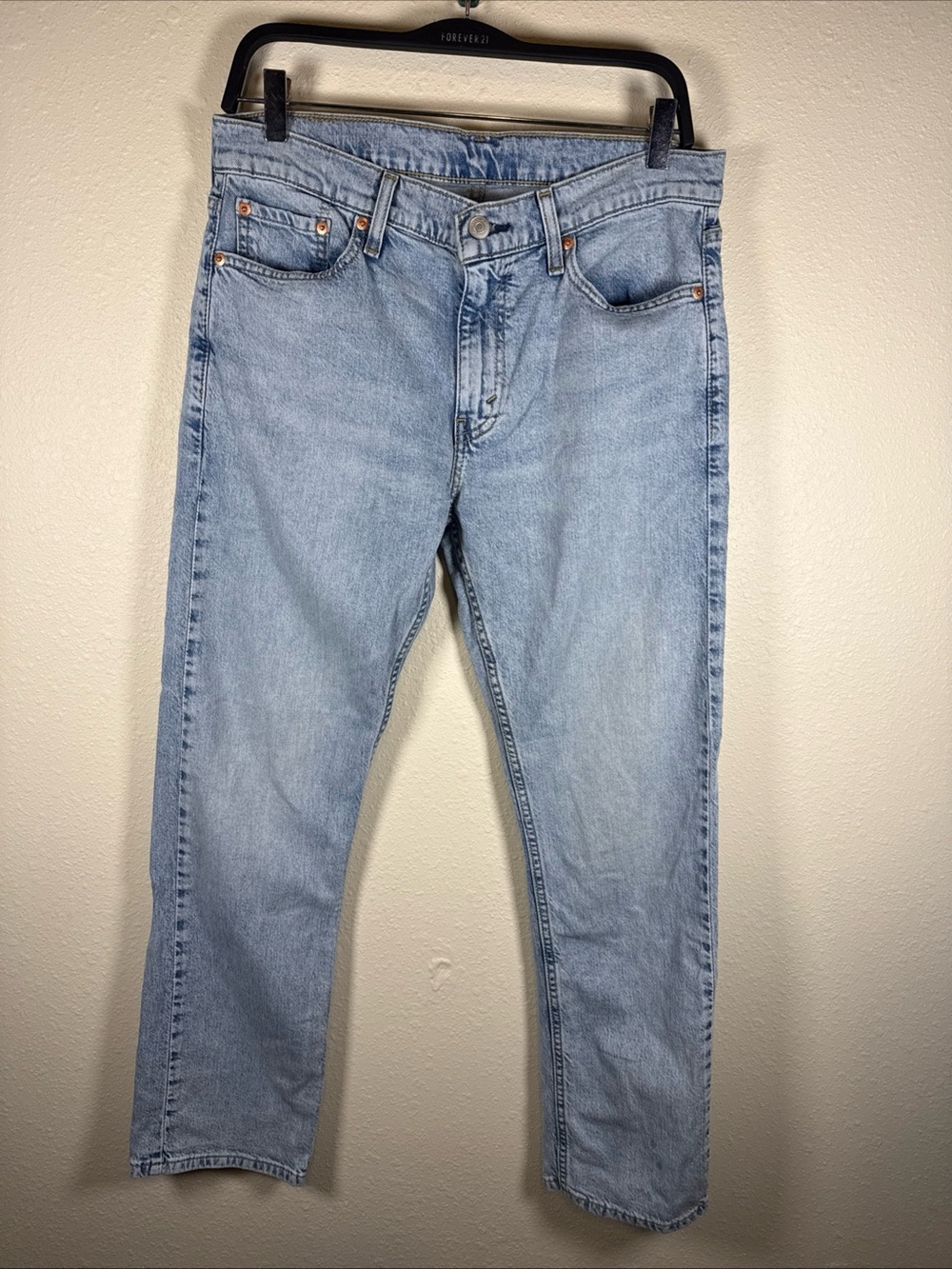 Levi’s 513 32x30 Light Wash Straight Leg Jeans 90s Classic